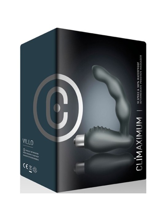 CLIMAXIMUM - VIBRATEUR PROSTATIQUE À ÉTAGES VILLO