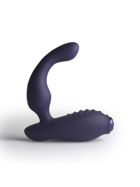 ROCKS-OFF - MINI BAGUETTE RECHARGEABLE 16 FONCTIONS ROSE PIVOINE