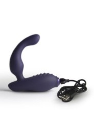 ROCKS-OFF - MINI BAGUETTE RECHARGEABLE 16 FONCTIONS ROSE PIVOINE