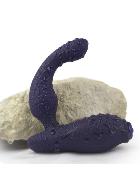 ROCKS-OFF - MINI BAGUETTE RECHARGEABLE 16 FONCTIONS ROSE PIVOINE