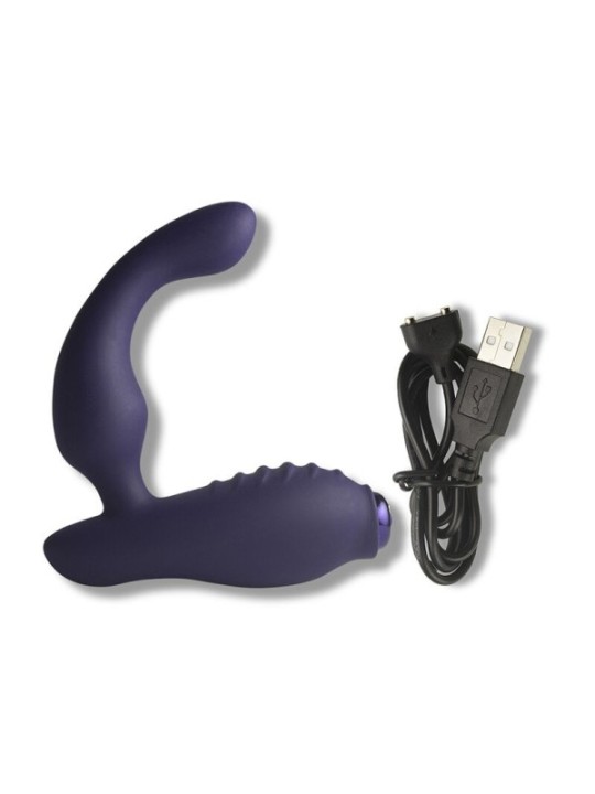 ROCKS-OFF - MINI BAGUETTE RECHARGEABLE 16 FONCTIONS ROSE PIVOINE
