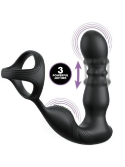 ANAL FANTASY ELITE COLLECTION - ANNEAU ANAL VIBRANT ET MASSEUR AVEC TÉLÉCOMMANDE
