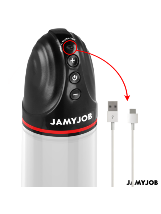 JAMYJOB - POMPE AUTOMATIQUE XPAND 3 NIVEAUX D'ASPIRATION GRIS