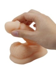 PRETTY LOVE - DILDO WILDON ULTRA RÉALISTE ET ÉLASTIQUE 10 CM NATUREL