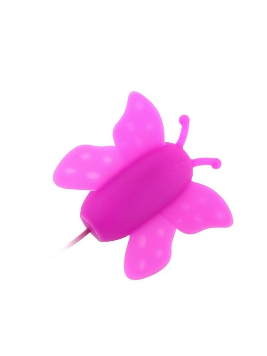 BAILE - LOVE EGGS STIMULATEUR DE CLITORIS PAPILLON 12 VITESSES TÉLÉCOMMANDE LILAS