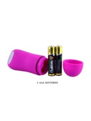 BAILE - LOVE EGGS STIMULATEUR DE CLITORIS PAPILLON 12 VITESSES TÉLÉCOMMANDE LILAS
