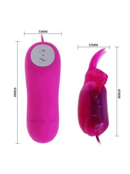 BAILE - VIBRATEUR CUTE SECRET BUNNY 12 VITESSES