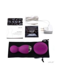 LELO - BADGE BOULES HULA ROSE PROFOND