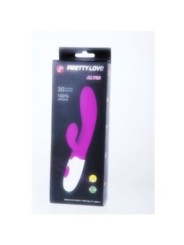 PRETTY LOVE - FLIRTATION VIBRATEUR ALVIS AVEC STIMULATEUR DE CLITORIS