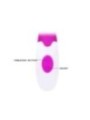 PRETTY LOVE - FLIRTATION VIBRATEUR ALVIS AVEC STIMULATEUR DE CLITORIS