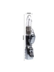 BAILE - ROTATEUR TRANSPARENT MISSILE AMOUR 26.5 CM