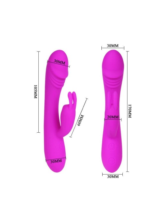 PRETTY LOVE - SMART VIBRATEUR AVEC LAPIN 30 MODES CHASSEUR