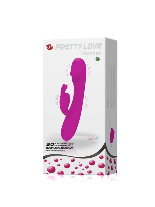 PRETTY LOVE - SMART VIBRATEUR AVEC LAPIN 30 MODES CHASSEUR