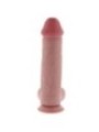 GET REAL - PÉNIS RÉALISTE DE LUXE AVEC TESTICULES EXTRA ÉPAIS DE 31 CM