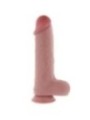GET REAL - PÉNIS RÉALISTE DE LUXE AVEC TESTICULES EXTRA ÉPAIS DE 31 CM