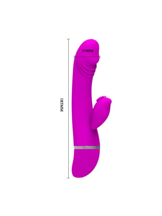 PRETTY LOVE - FLIRTATION VIBRATEUR AVEC LAPIN DAVID