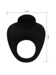 PRETTY LOVE - THIMBLE ANNEAU VIBRATEUR NOIR