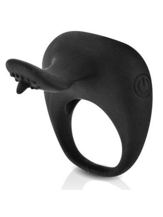 PRETTY LOVE - THIMBLE ANNEAU VIBRATEUR NOIR