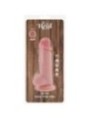 GET REAL - PÉNIS RÉALISTE DE LUXE AVEC TESTICULES EXTRA ÉPAIS DE 23 CM