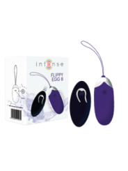INTENSE - OEUF VIBRANT FLIPPY II AVEC TÉLÉCOMMANDE VIOLET