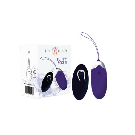INTENSE - OEUF VIBRANT FLIPPY II AVEC TÉLÉCOMMANDE VIOLET