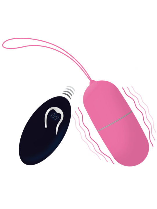 INTENSE - OEUF VIBRANT FLIPPY I AVEC TÉLÉCOMMANDE ROSE