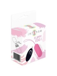 INTENSE - OEUF VIBRANT FLIPPY I AVEC TÉLÉCOMMANDE ROSE