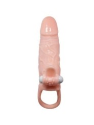 BAILE - COUVRE-PÉNIS BRAVE MAN AVEC CHAIR DE STIMULATION CLIT ET ANAL 16.5 CM