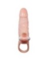 BAILE - COUVRE-PÉNIS BRAVE MAN AVEC CHAIR DE STIMULATION CLIT ET ANAL 16.5 CM