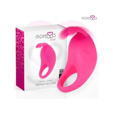 MORESSA - BRAD PREMIUM SILICONE RECHARGEABLE ROSE