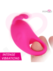 MORESSA - BRAD PREMIUM SILICONE RECHARGEABLE ROSE