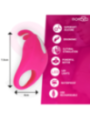 MORESSA - BRAD PREMIUM SILICONE RECHARGEABLE ROSE