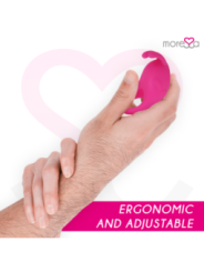 MORESSA - BRAD PREMIUM SILICONE RECHARGEABLE ROSE