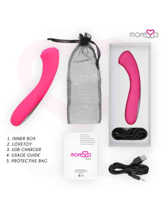 MORESSA - CELSO RECHARGEABLE EN SILICONE PREMIUM