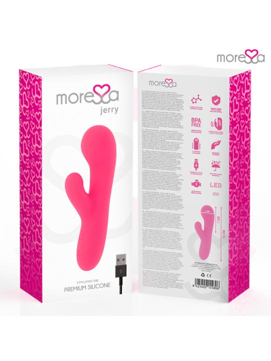 MORESSA - JERRY RECHARGEABLE EN SILICONE PREMIUM