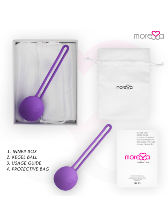 MORESSA - OSIAN ONE PREMIUM SILICONE LILAS