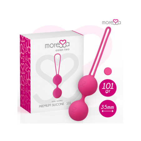 MORESSA - OSIAN DEUX SILICONE PREMIUM ROSE