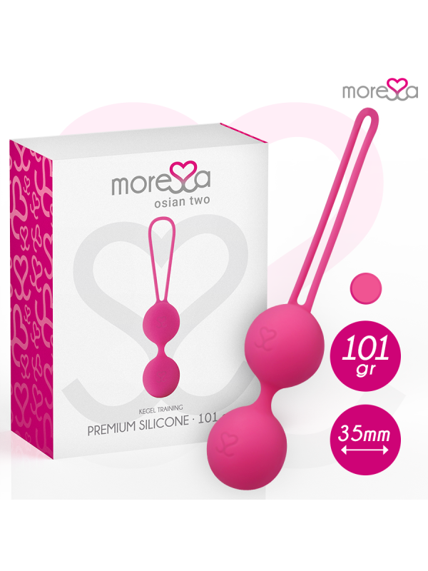 MORESSA - OSIAN DEUX SILICONE PREMIUM ROSE