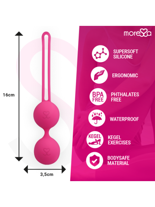 MORESSA - OSIAN DEUX SILICONE PREMIUM ROSE