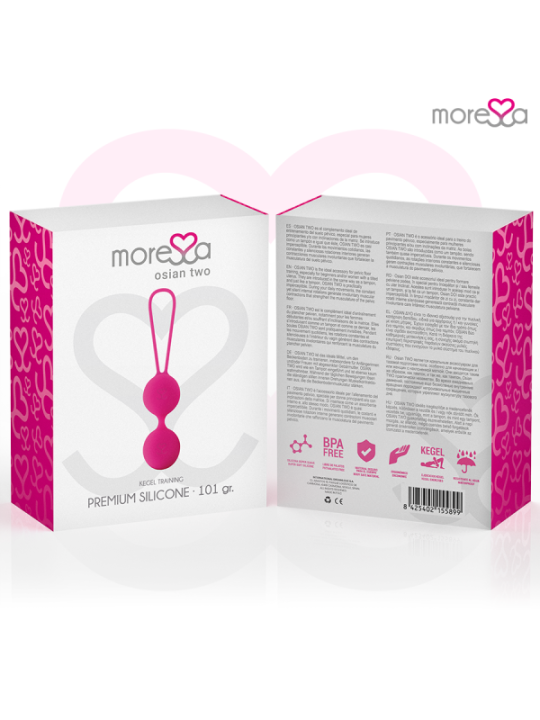 MORESSA - OSIAN DEUX SILICONE PREMIUM ROSE