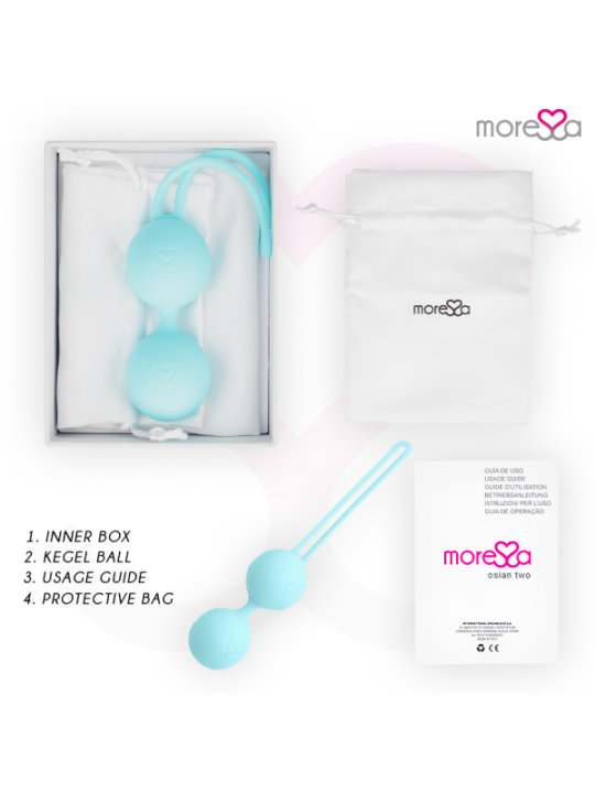 MORESSA - OSIAN DEUX SILICONE TURQUOISE PREMIUM