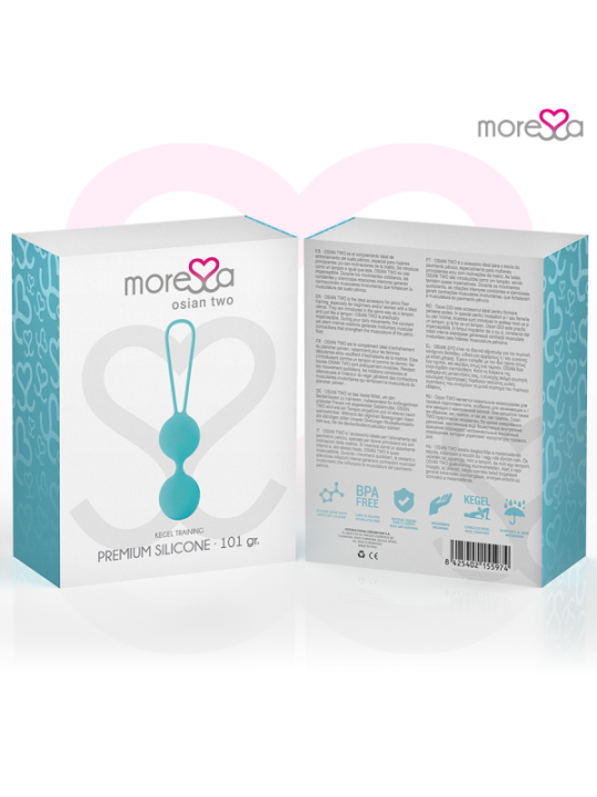 MORESSA - OSIAN DEUX SILICONE TURQUOISE PREMIUM