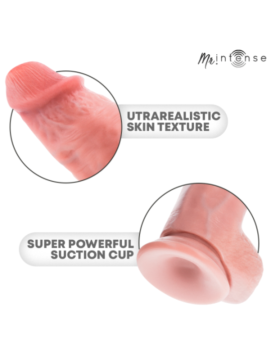 MR INTENSE - GODEMICHET EN SILICONE SPENCER MOYEN 23 CM -Ø- 5,7 CM