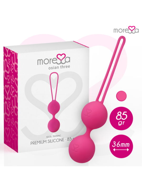 MORESSA - OSIAN TROIS SILICONE PREMIUM ROSE