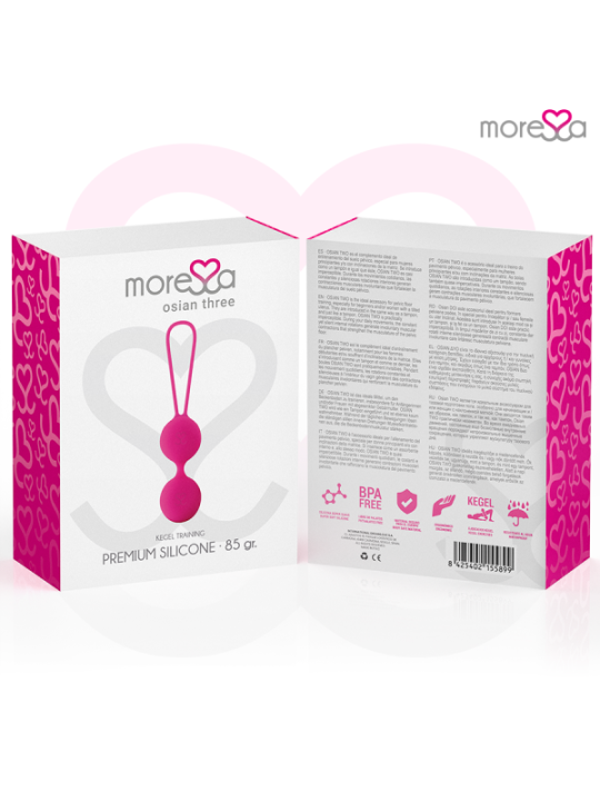 MORESSA - OSIAN TROIS SILICONE PREMIUM ROSE