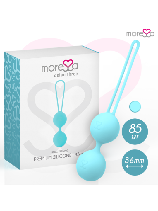 MORESSA - OSIAN TROIS SILICONE TURQUOISE PREMIUM