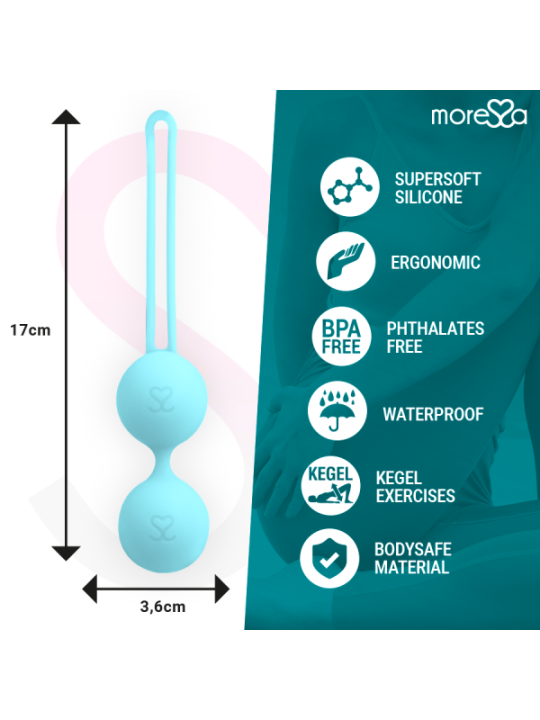 MORESSA - OSIAN TROIS SILICONE TURQUOISE PREMIUM
