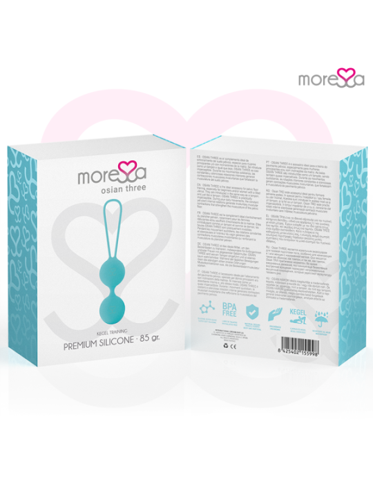 MORESSA - OSIAN TROIS SILICONE TURQUOISE PREMIUM
