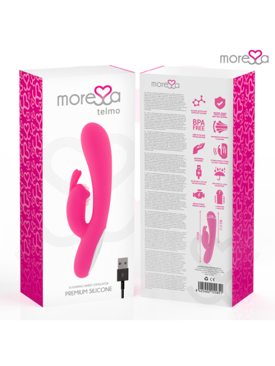 MORESSA - TELMO RECHARGEABLE EN SILICONE PREMIUM