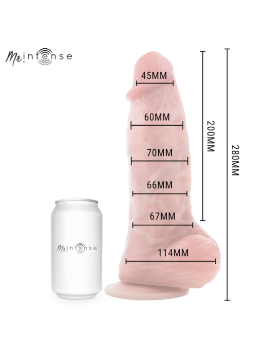 MR INTENSE - EXTRABIG SPENCER GODEMICHET EN SILICONE 28 CM -Ø- 7,3 CM